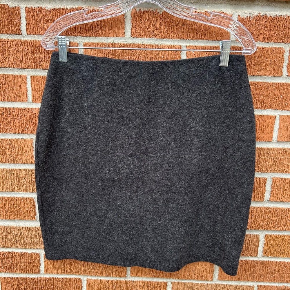 Express Acrylic Wool Blend Pencil Skirt